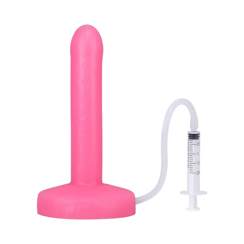 Tantus POP Slim Squirting Dildo Watermelon (Bag) - Image 4