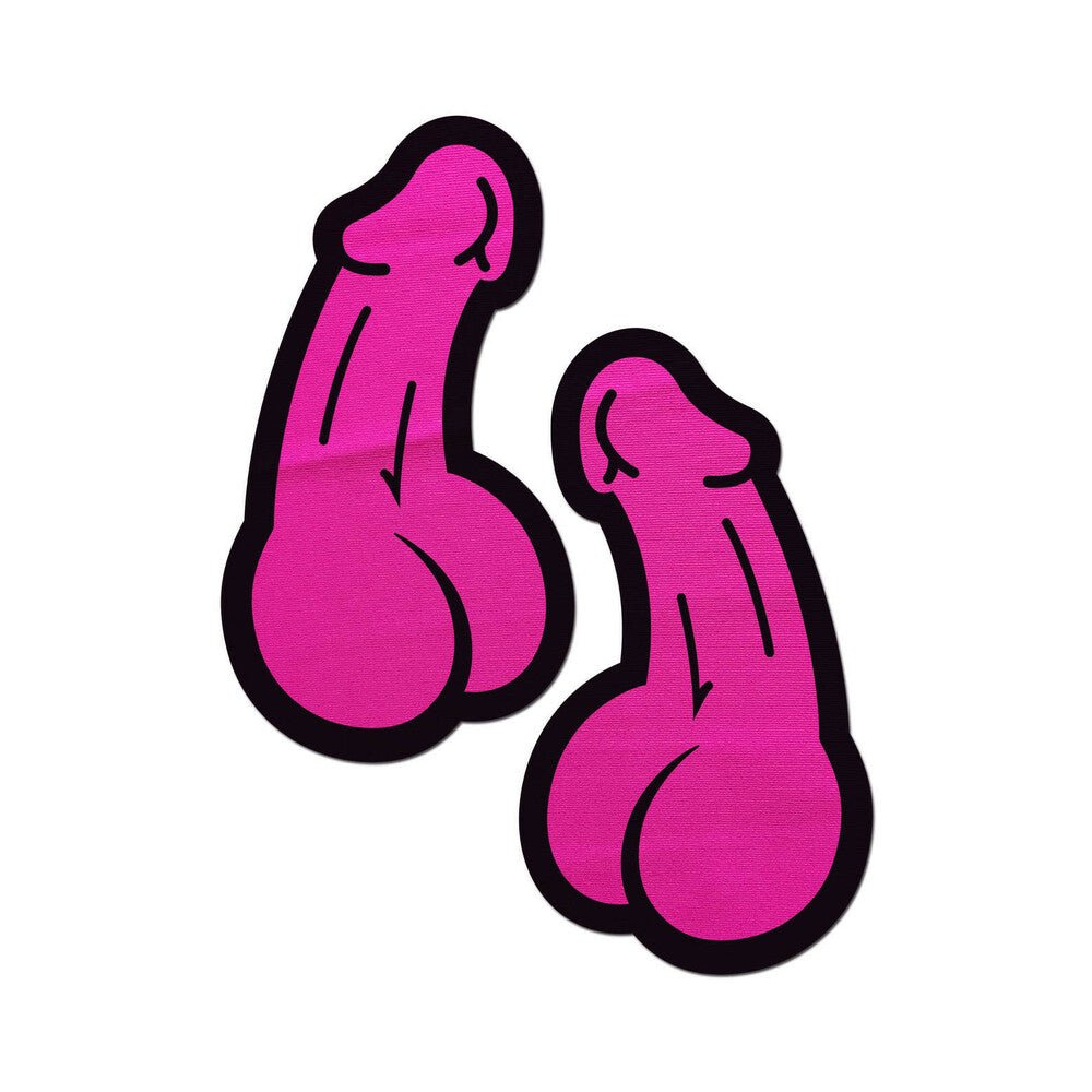 Pastease A Bag of Dicks: 3-Pack of Penis Pasties for Nipples & Skin - Image 3