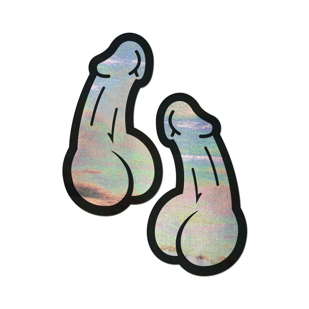 Pastease A Bag of Dicks: 3-Pack of Penis Pasties for Nipples & Skin - Image 4