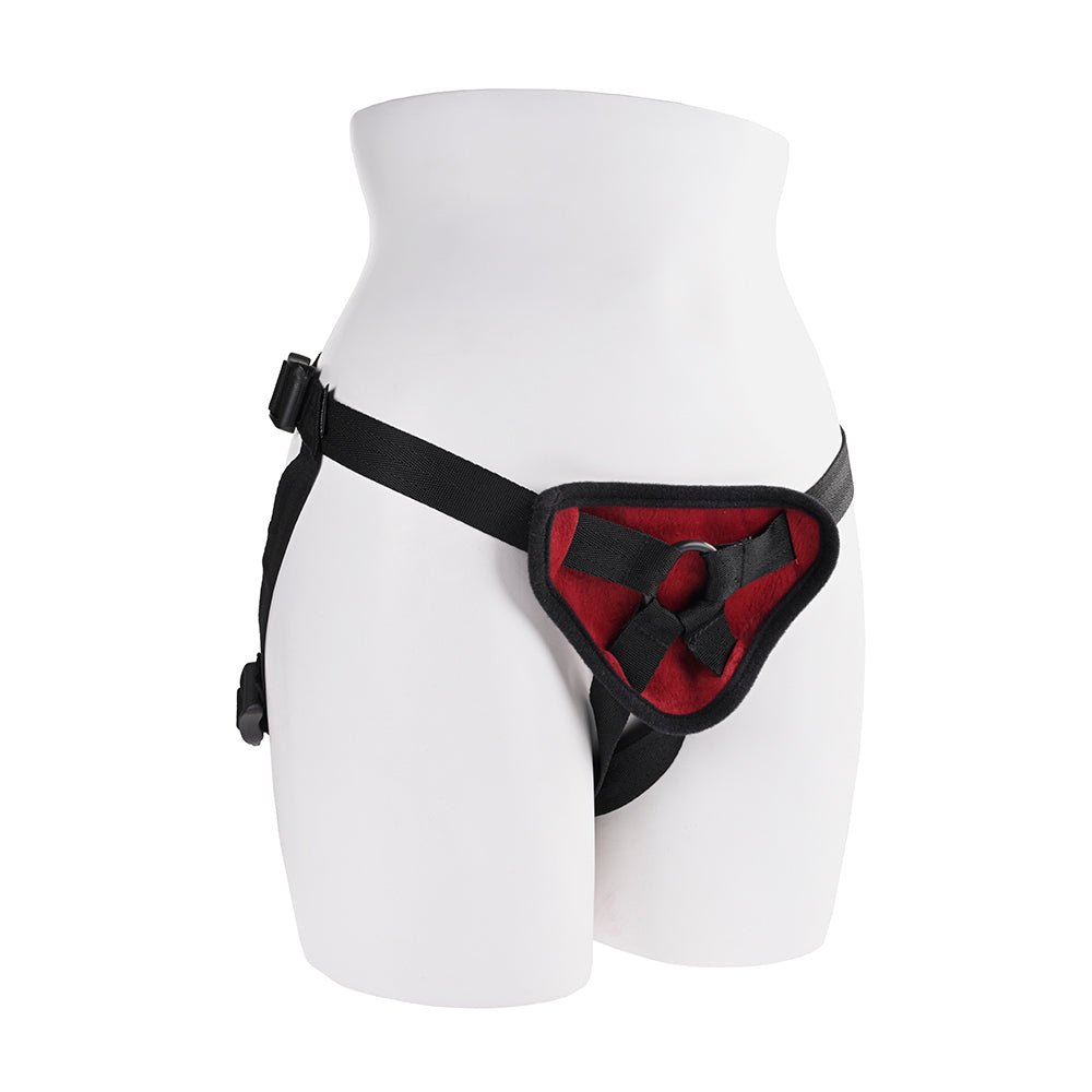 Sportsheets Saffron Silicone Pegging Kit with Adjustable Strap-On Harness & 5 in. Dildo - Image 4