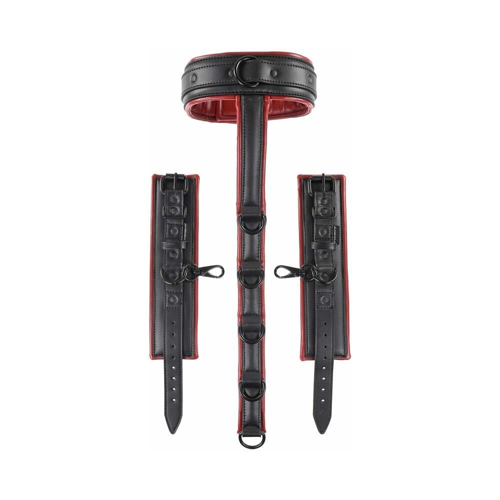 Sportsheets Saffron Adjustable Neck & Wrist Restraints - Image 3