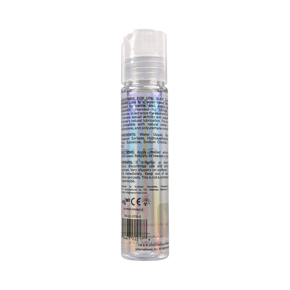 Playboy Slick Flavored Water-Based Lubricant Cupcake 1 oz. - Image 2