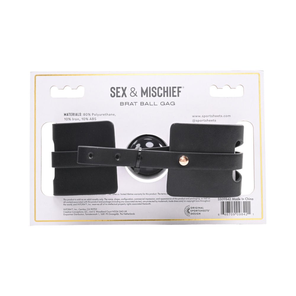 Sportsheets Sex & Mischief Brat Ball Gag - Image 5