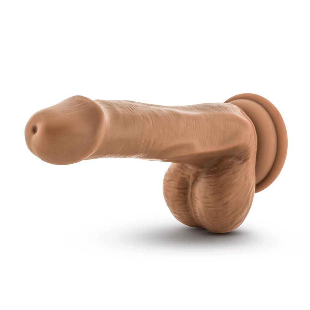 Dr. Skin Dr. Jeffrey Realistic 6.5 in. Dildo with Balls Tan - Image 4