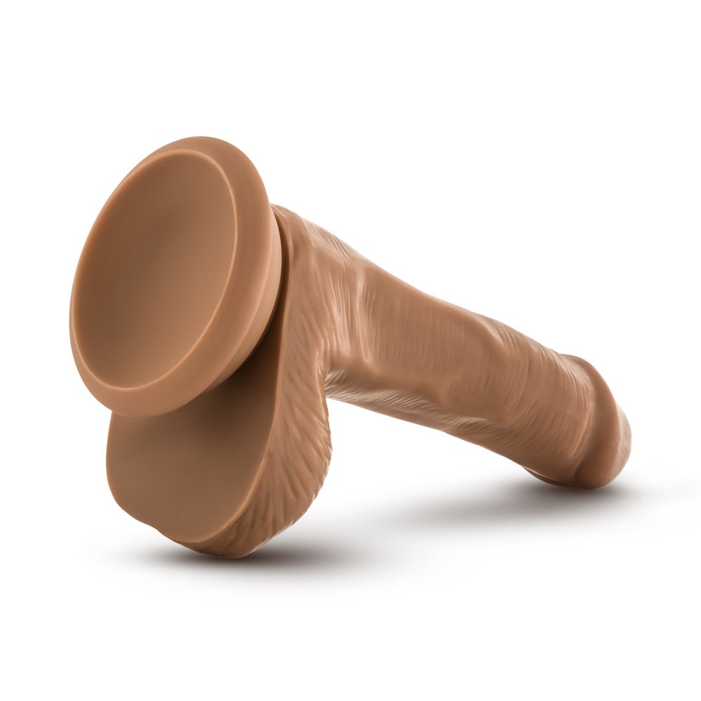 Dr. Skin Dr. Jeffrey Realistic 6.5 in. Dildo with Balls Tan - Image 5