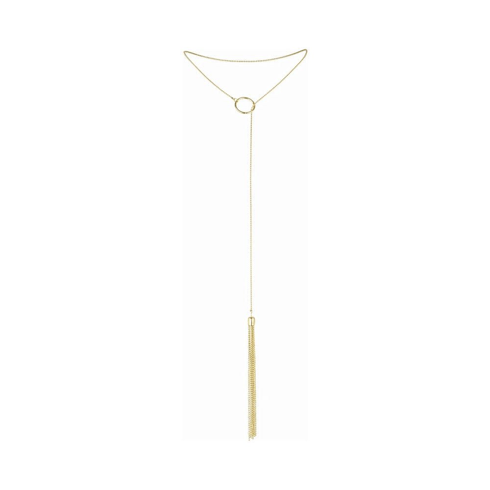 Bijoux Indiscrets Magnifique Tickler Pendant Gold - Image 2