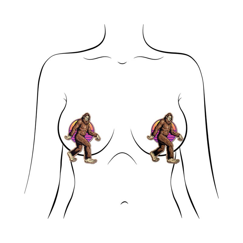 Pastease Sasquatch Bigfoot Pasties - Image 2