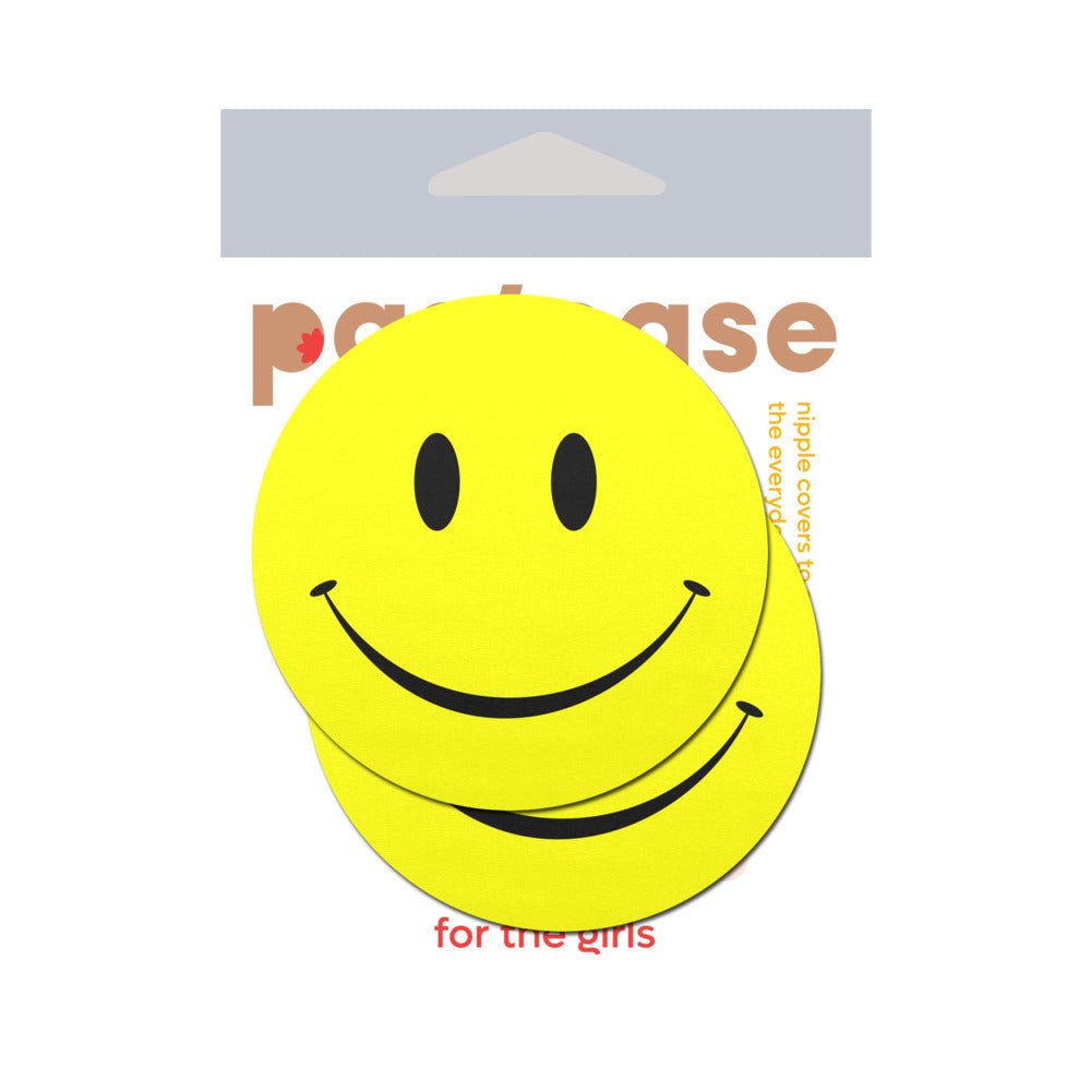 Pastease Happy Smiley Face Pasties Yellow - Image 4