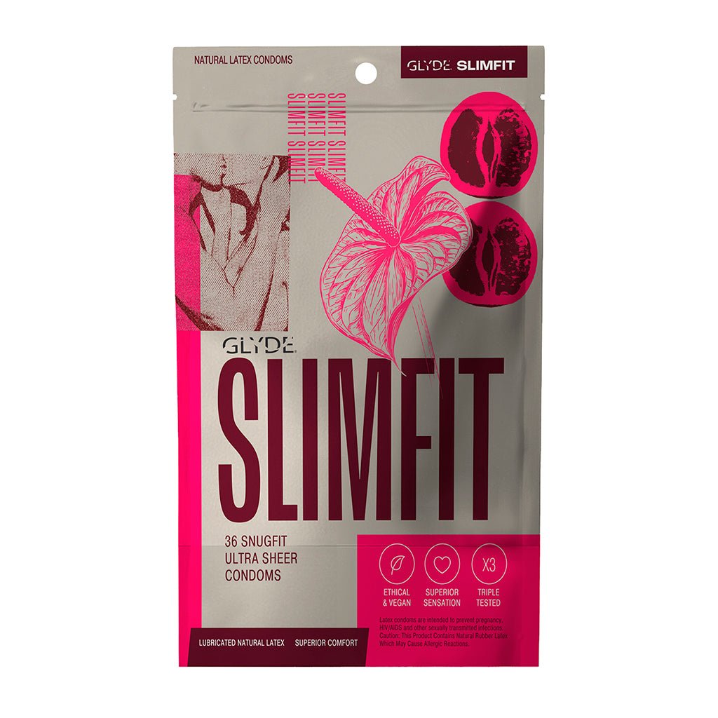 Glyde Slimfit Latex Condoms 36-Pack