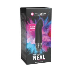 Mystim Real Deal Neal eStim Vibrator Black