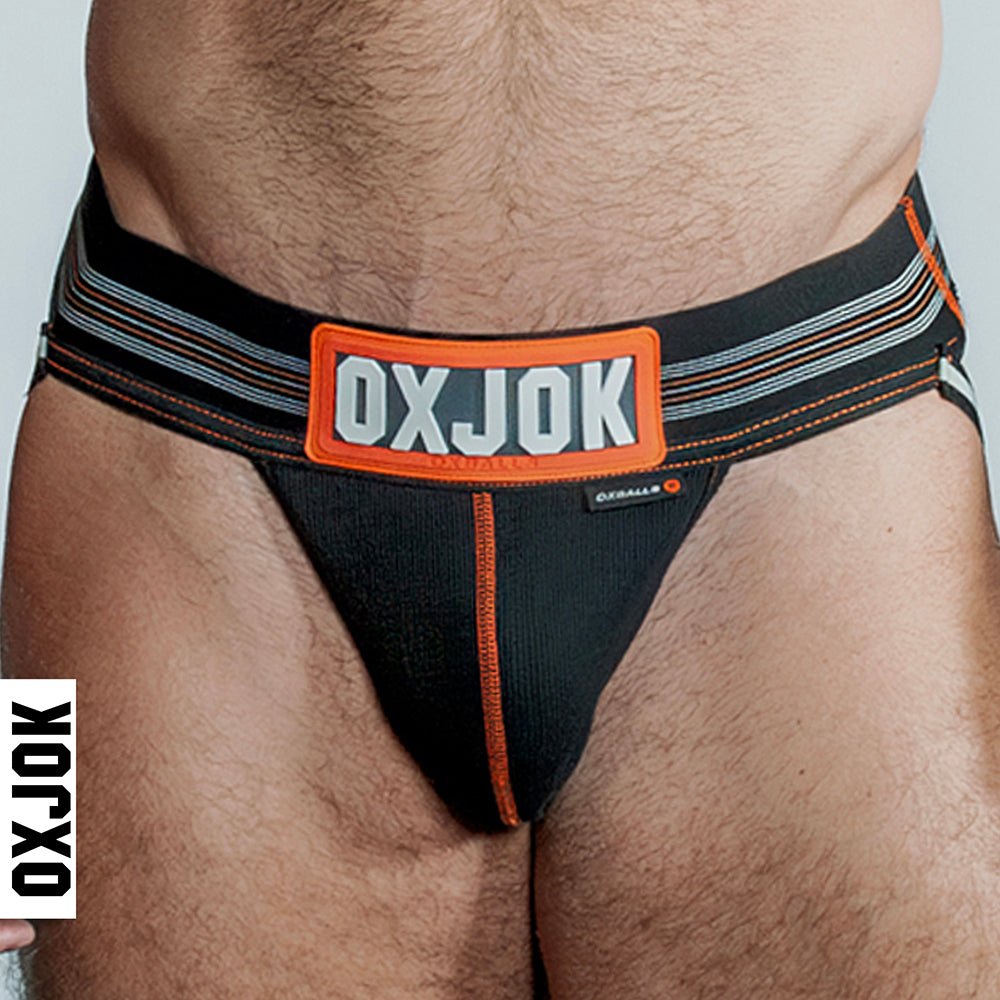 Oxballs Oxjok Slingjock Upthrust Slider-Strap Jock Black Iron 2XL - Image 2