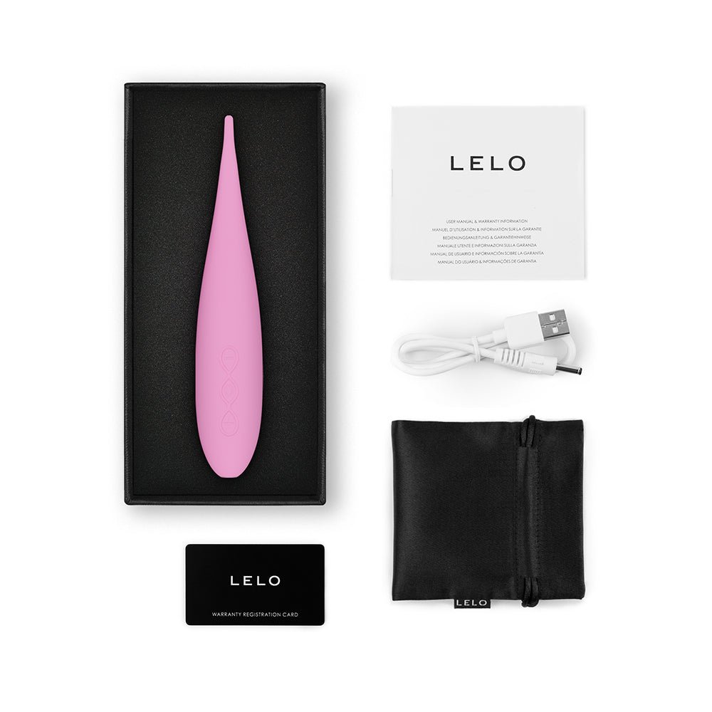 LELO DOT Travel Clitoral Pinpoint Vibrator Pink - Image 4