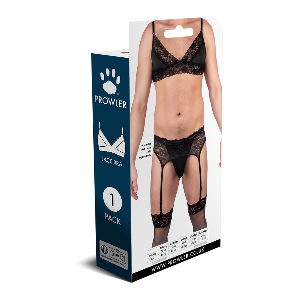 Prowler Lace Bra Black M - Image 3