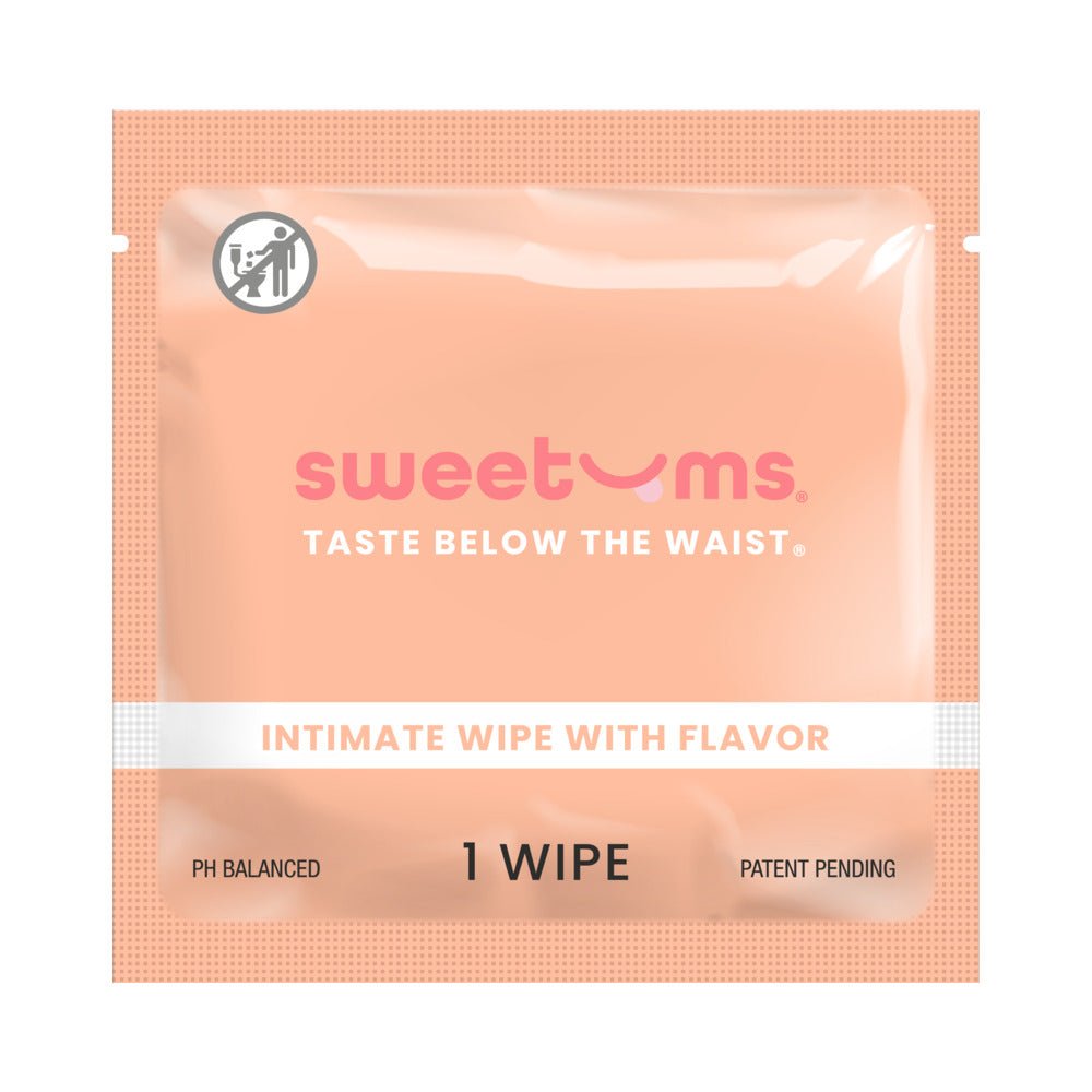Sweetums Intimate Wipes Mango Flavor 10-Pack - Image 2