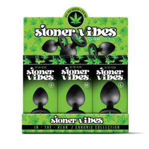 Stoner Vibes Chronic Collection Butt Plug 12-Piece Display