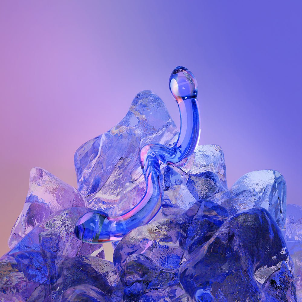 Biird x Wicul OhWii Double-Ended Glass Dildo for G-Spot & P-Spot - Image 6