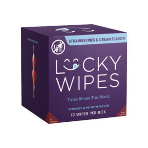 Sweetums Lucky Wipes Strawberries & Cream Flavor 10-Pack