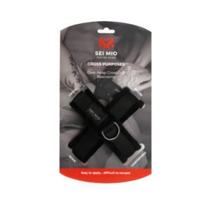 SEI MIO Cross Purposes Unique Over-Wrap Cross Cuff Restraints