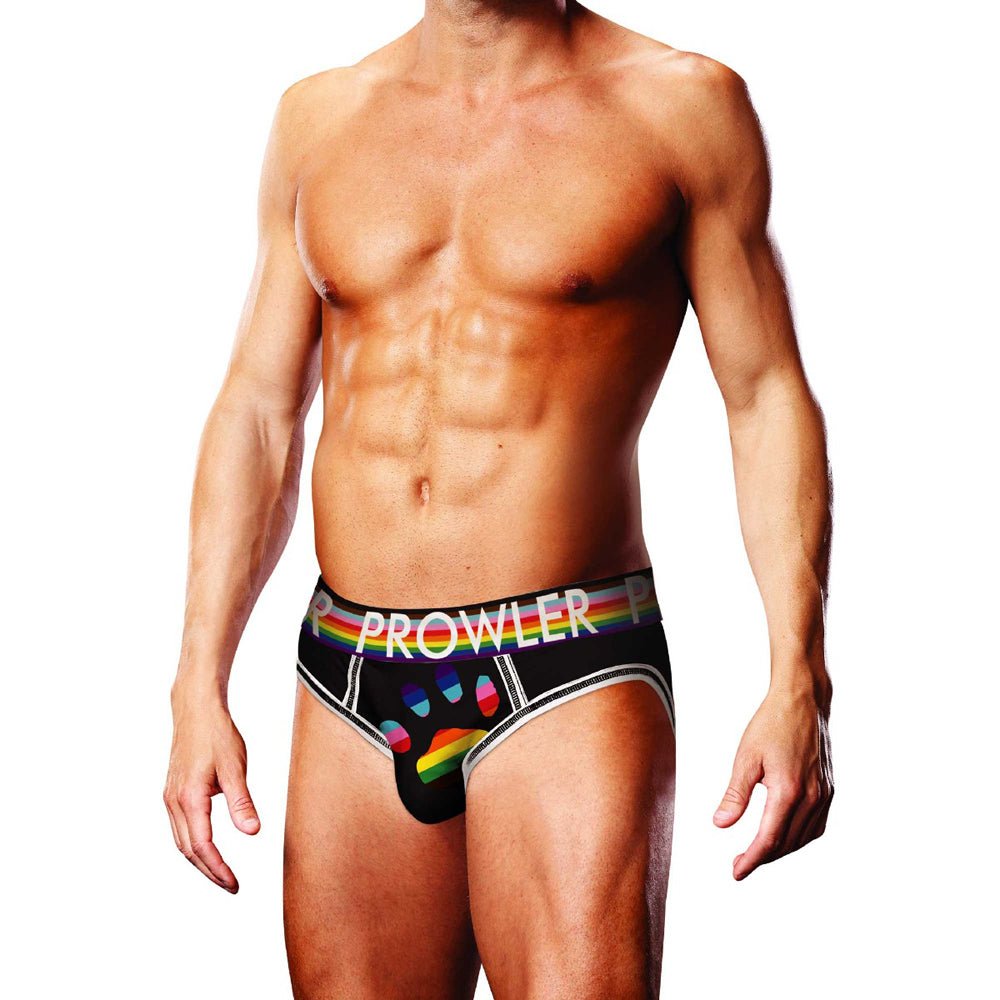 Prowler Oversized Paw Open Brief Black XL - Image 2