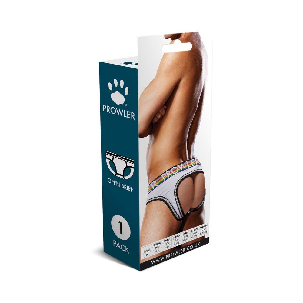 Prowler Oversized Paw Open Brief White M - Image 4