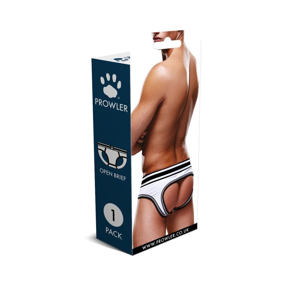 Prowler Open Brief White/Black L - Image 4