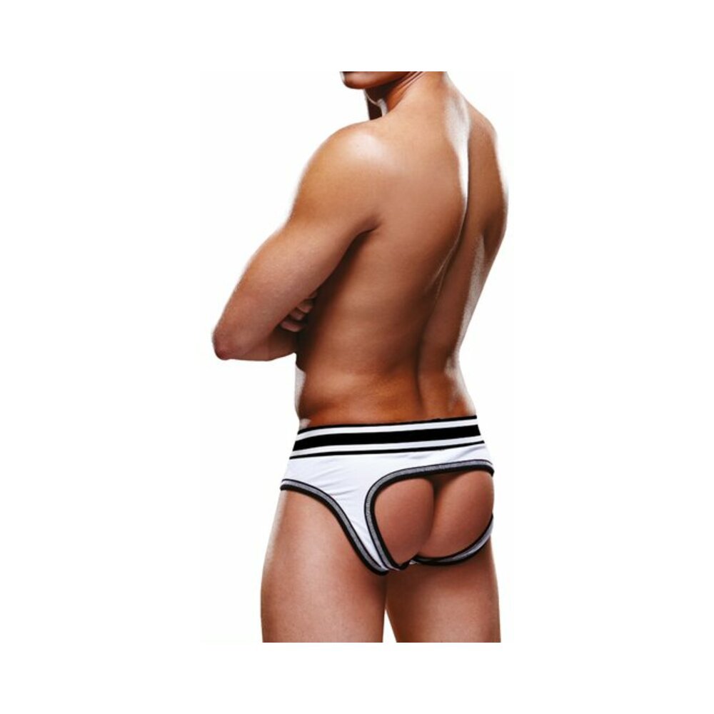Prowler Open Brief White/Black XL - Image 3