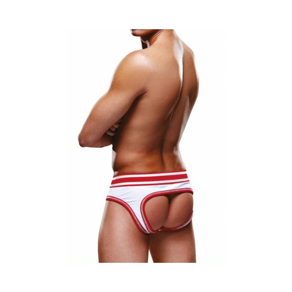 Prowler Open Brief White/Red S - Image 3