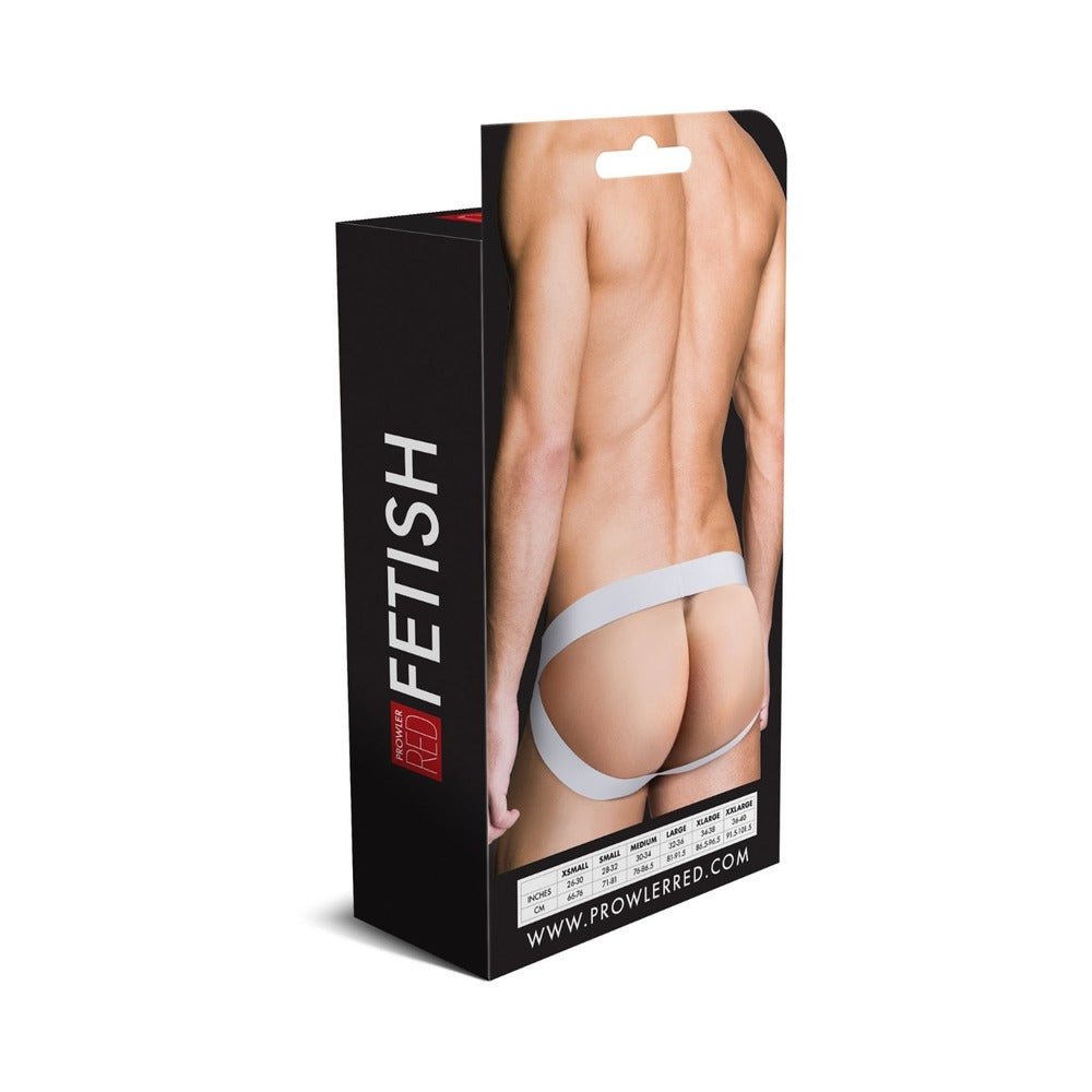 Prowler RED Assless Jock Strap White XL - Image 4