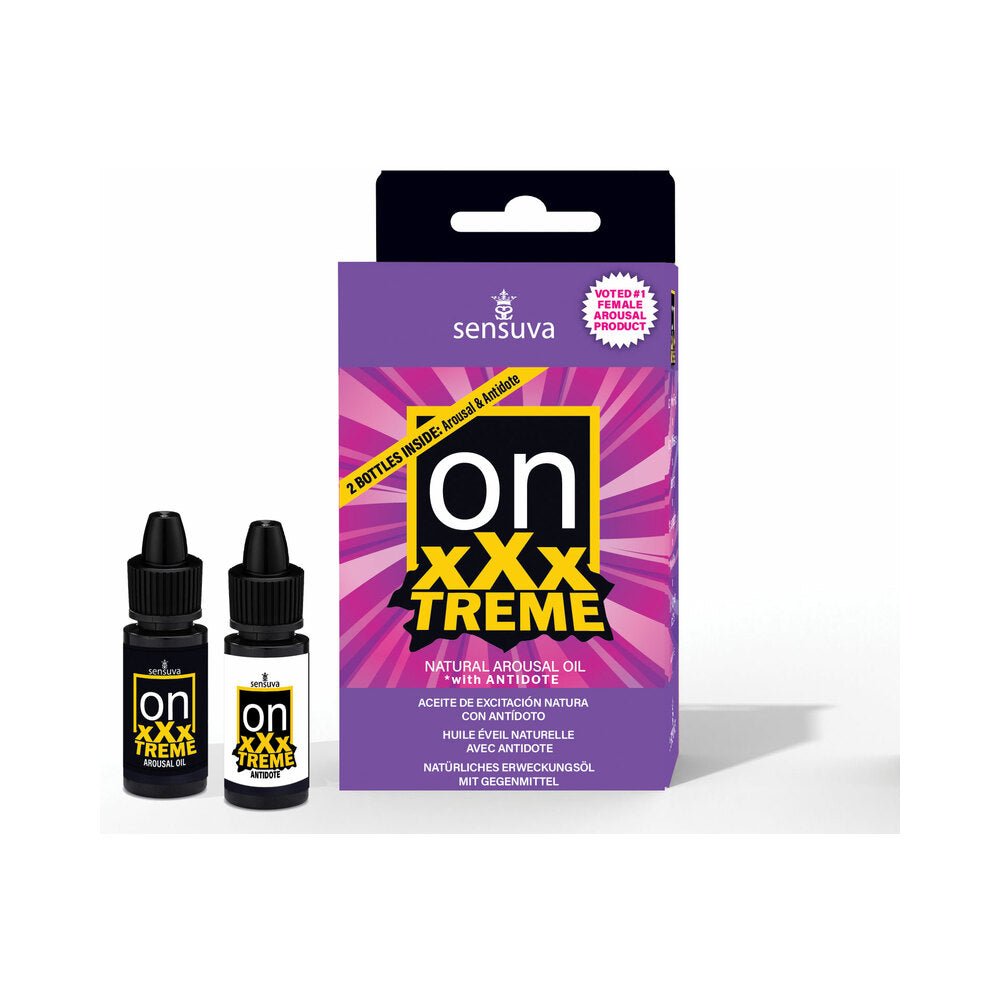 On xXxTreme Arousal Oil 5ml Medium Box