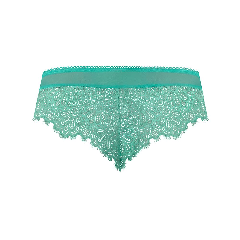 Magic Silk Caribbean Crush Low Rise Cheeky Panty Aqua Glow S/M - Image 4