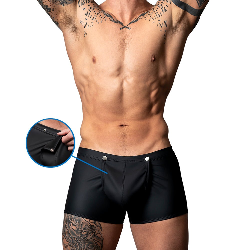 Male Power Oh Snap! Snap Off Short Black M - Image 2