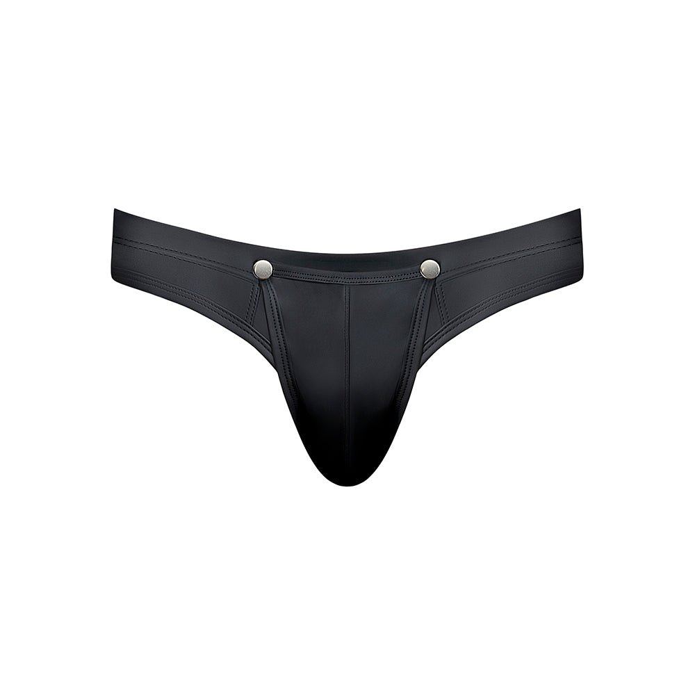 Male Power Oh Snap! Snap off Thong Black L/XL - Image 4