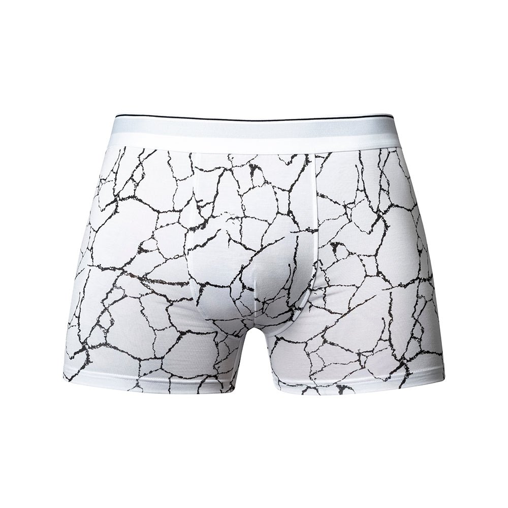 Male Power Soo Cumfy Boxer Brief Black/White L - Image 4