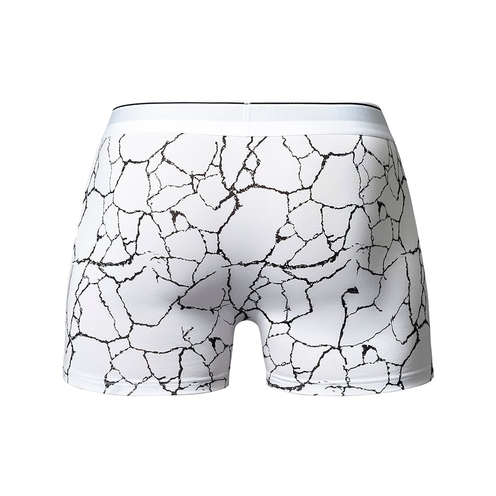 Male Power Soo Cumfy Boxer Brief Black/White XL - Image 5