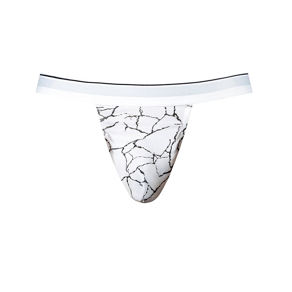 Male Power Soo Cumfy Jock Black/White L/XL - Image 4