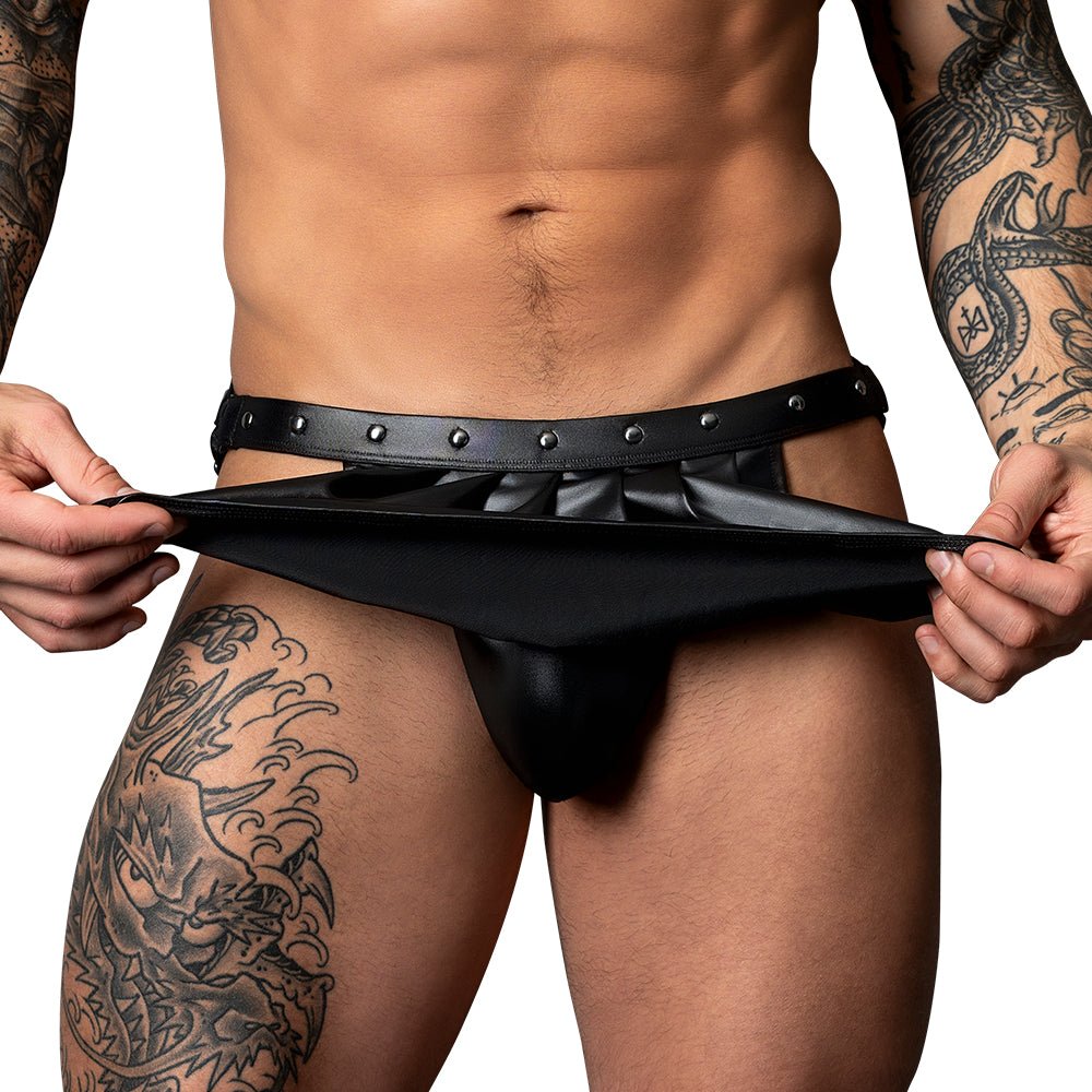 Male Power Fetish Spartacus Black S/M - Image 3