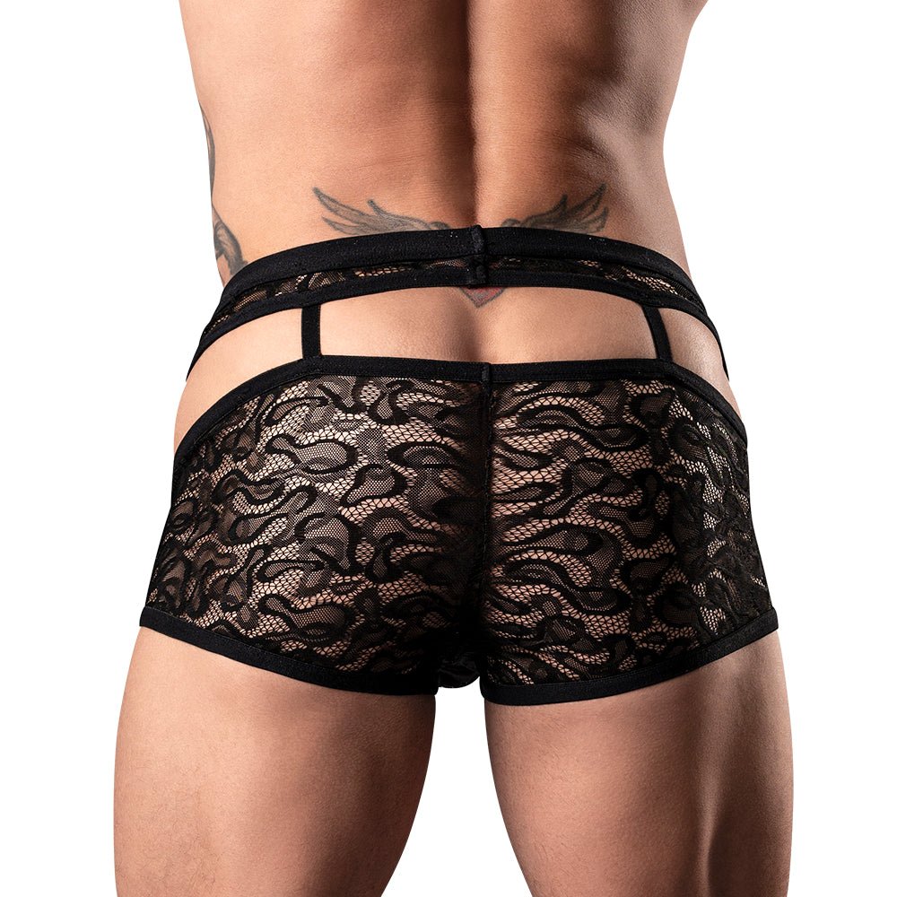 Male Power Lucifer Cutout Short Black XL - Image 3