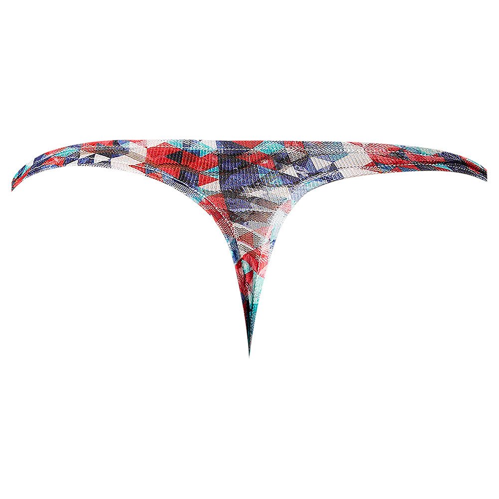 Male Power Your Lace Or Mine Bong Thong Geometric L/XL - Image 5