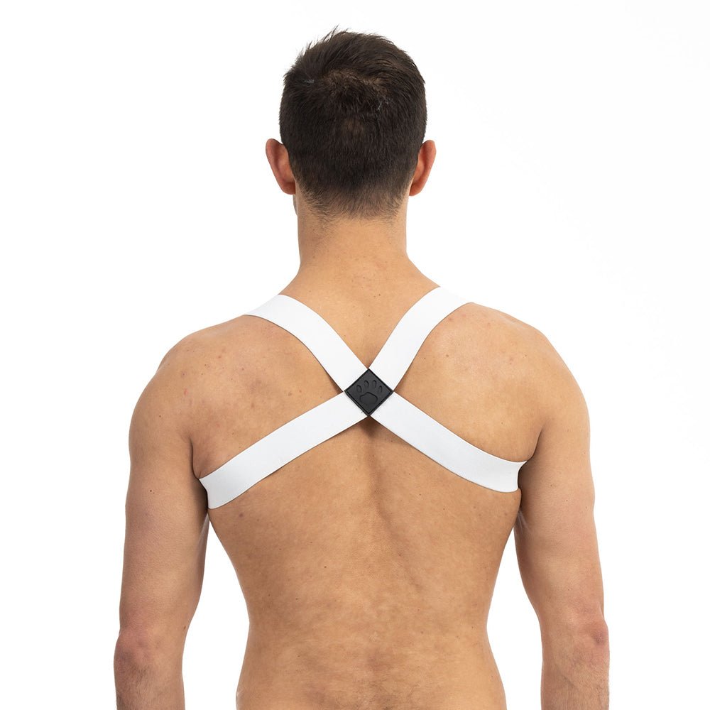 Prowler RED Sports Harness White L/XL - Image 4