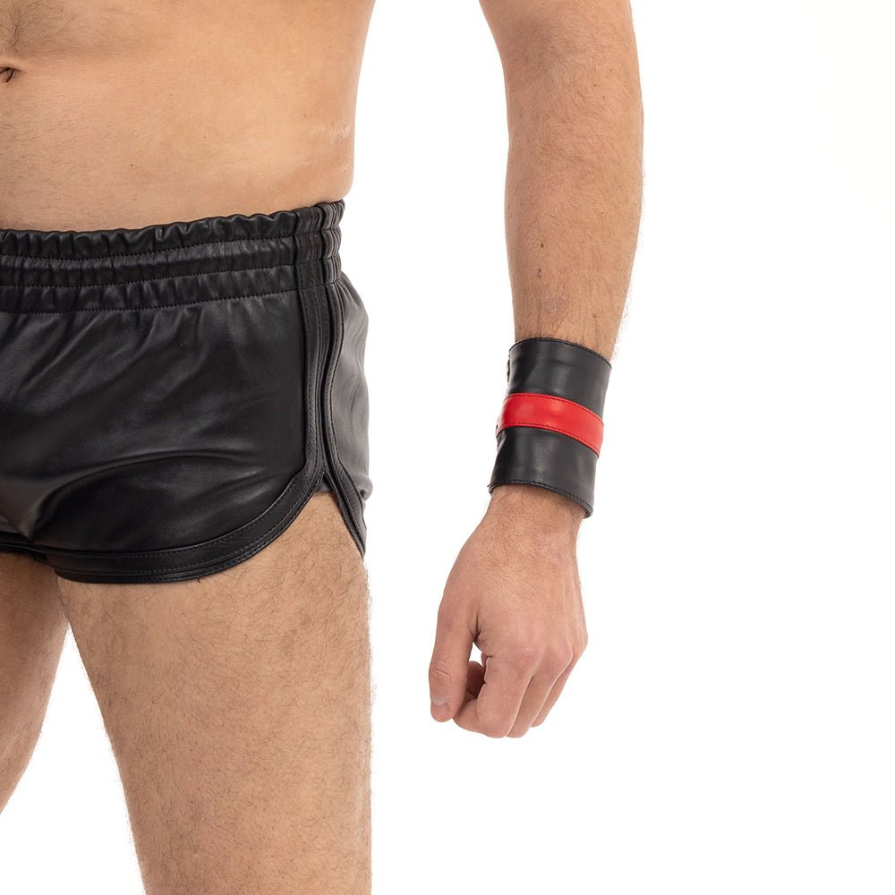 Prowler RED Leather Wrist Wallet Black/Red M - Image 2