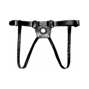 Prowler RED Leather Dong Harness L