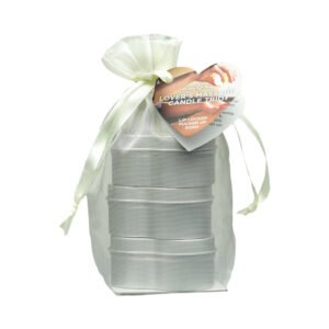 Earthly Body Hemp Seed Valentine Candle Trio: XOXO, Lip Locked, Pucker Up