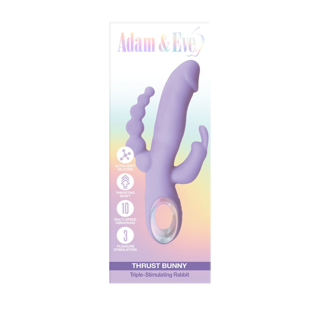 Adam & Eve Thrust Bunny Triple-Stimulating Rabbit