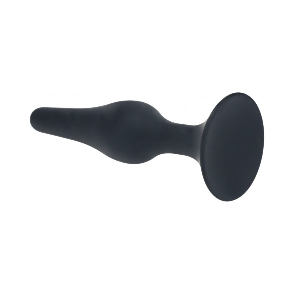 LEVELZ Slim Silicone Anal Plug Medium Black - Image 3