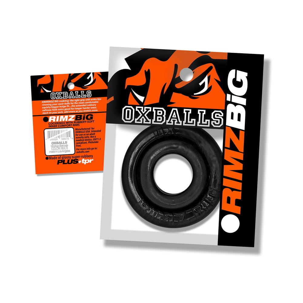Oxballs Rimz Big Single Ring Black - Image 2