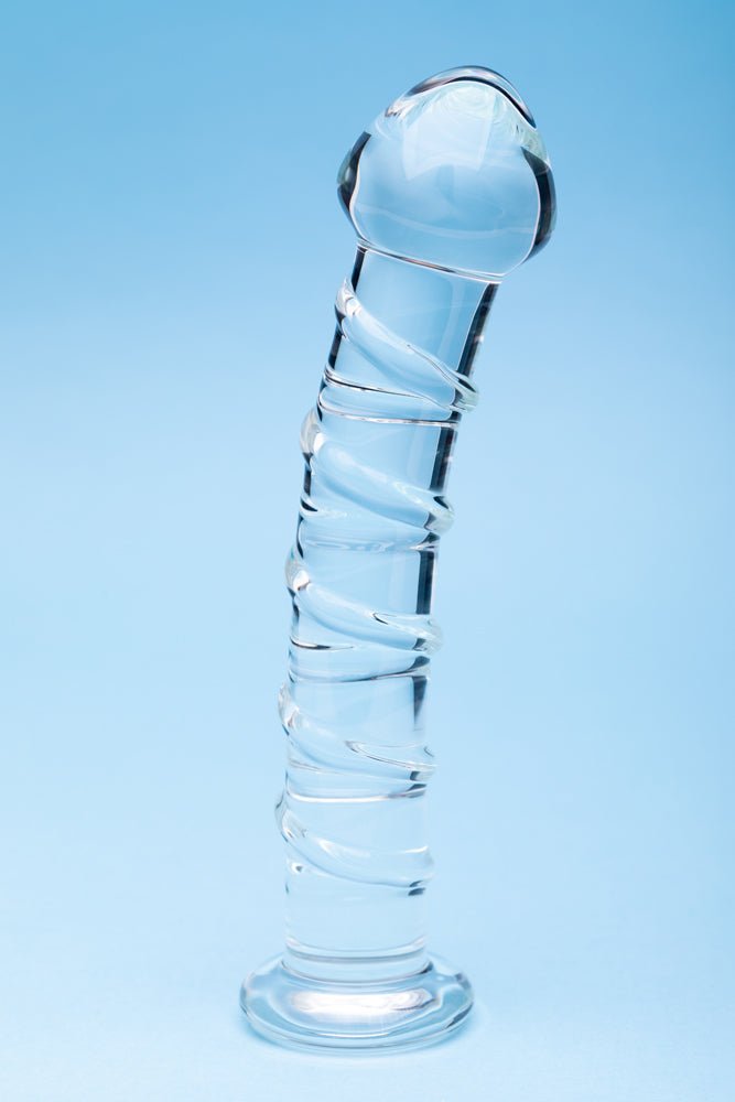 Clarity Seraphic Spiral Glass Dildo - Image 6