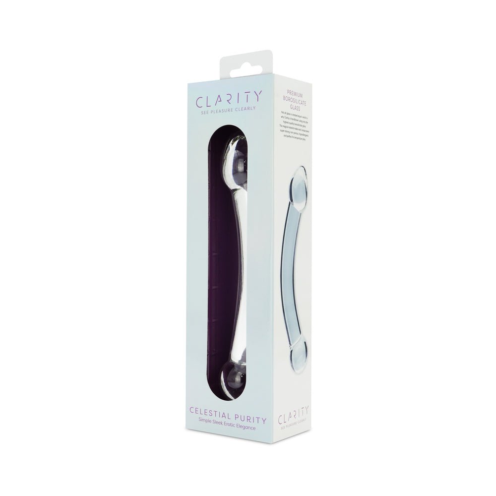 Clarity Celestial Purity Glass Dildo - Image 5