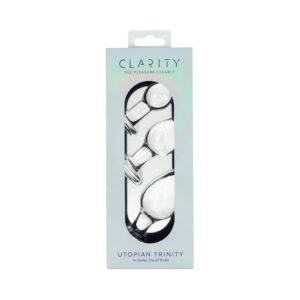 Clarity Utopian Trinity Glass Plug Set