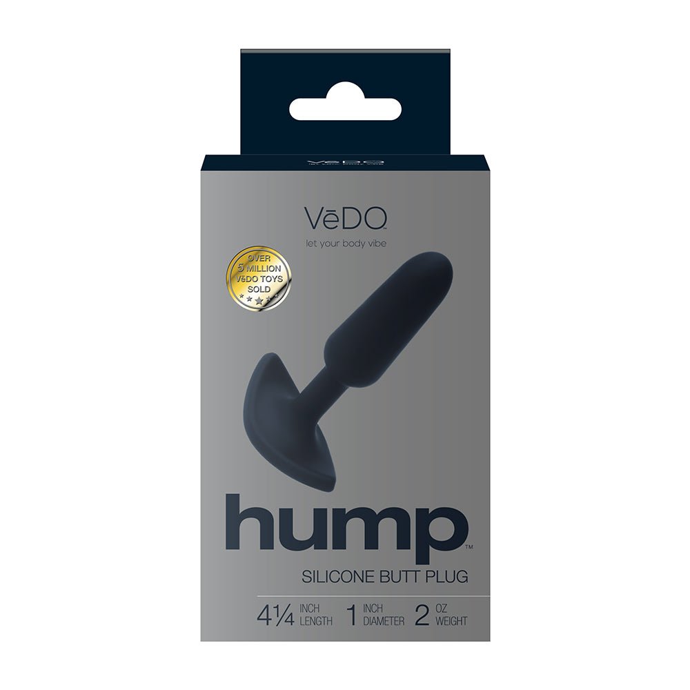 VeDO Hump Silicone Anal Plug Black - Image 5