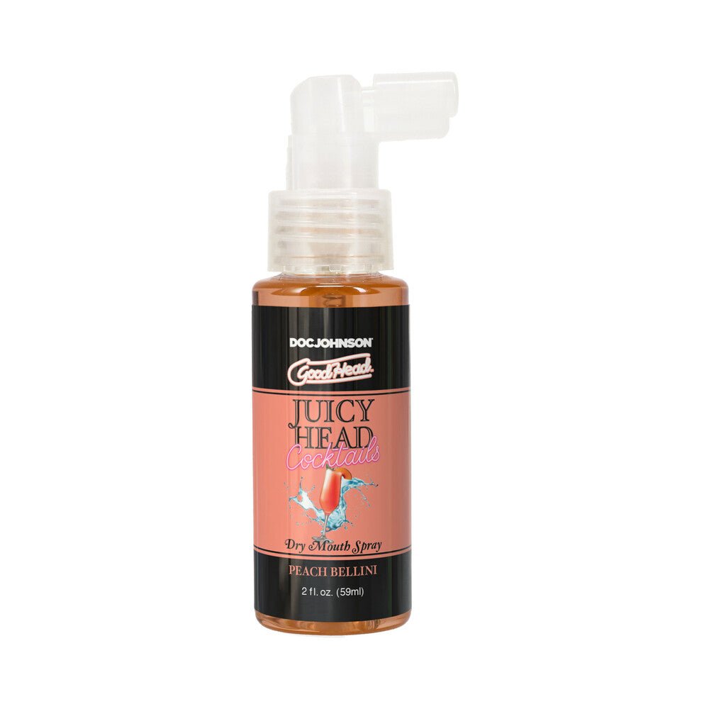 GoodHead Juicy Head Cocktails Dry Mouth Spray Peach Bellini 2 oz. - Image 2